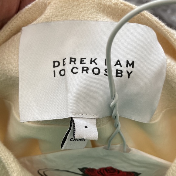 Derek Lam Cotton Blazer Jacket Size 4 - Picture 11 of 11